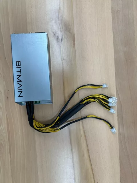 Antminer APW3++ Netzteil 1600W Netzteil für Bitmain S9 L3 A3 X3 gebraucht