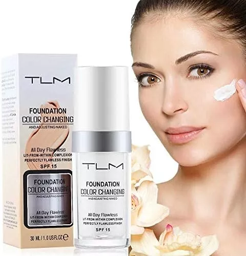 TLM Colour changing Foundation, 30 ml