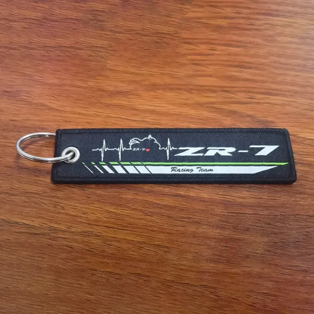 Key Ring Chain Holder Gifts For KAWASAKI Ninja ZR-7 750 ZR7 Keychain Keyrings