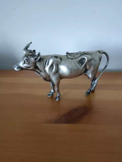 Stunning early 19thc solid Silver Cow Creamer Jug possibly English