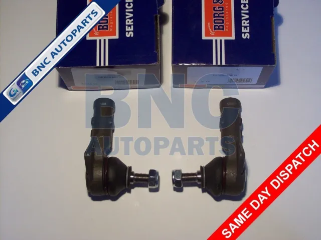 TRACK ROD END (PAIR) for FORD SIERRA  - Borg & Beck