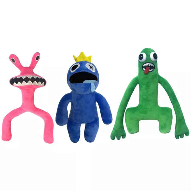 HIGH-QUALITY ROBLOX RAINBOW Friends Green Blue Plush Toys For Children And  $14.58 - PicClick AU