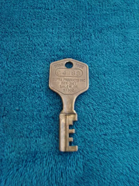 VINTAGE SUPRA PRODUCTS INC. KEY LEASE No 30194 Titan Code #C4188. VINTAGE SUPRA PRODUCTS INC. KEY LEASE No 30194 Titan Code #C4188.