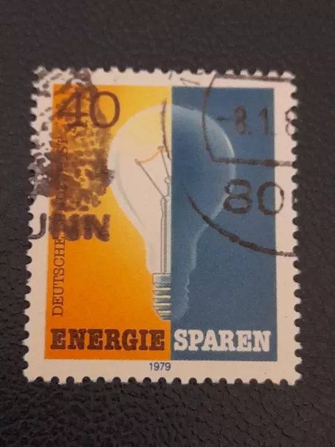 1979 Germania Repubblica Federale Tedesca Riduzione Consumi Elettrici n 878 used