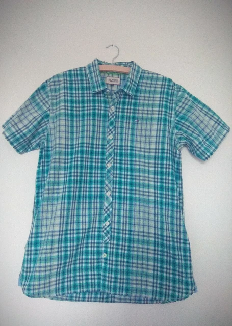 Camicia uomo a maniche corte TOMMY HILFIGER DENIM. Taglia XL