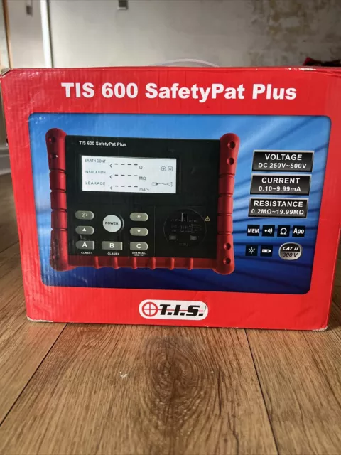 PAT tester TIS 600 SafetyPAT plus