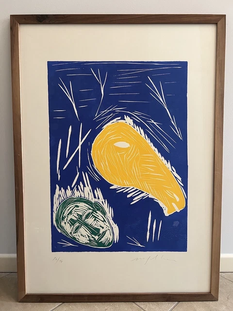 xilografia originale di Mimmo Paladino