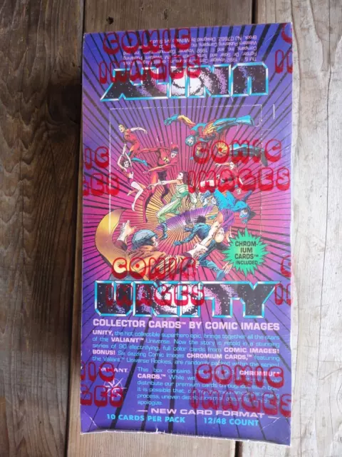 1992 Unity Collector Cards by Comic Images Factory Sealed