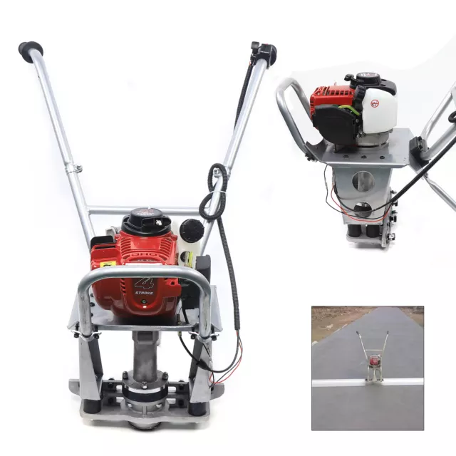 Gas Power Concrete 4 Stroke Surface Vibratory Leveling Screed Aluminum Frame