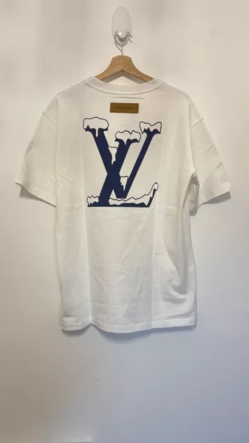 Louis Vuitton Do a Kickflip LV Cotton Print Tee White Medium T Shirt M
