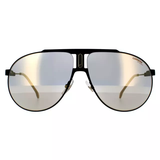 Carrera Sunglasses Panamerika65 003 JO Matte Black Grey Bronze Mirror