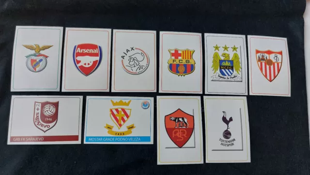 Champions League 2009 (Rafo) - Coats of arms - 15 stickers - year 2009