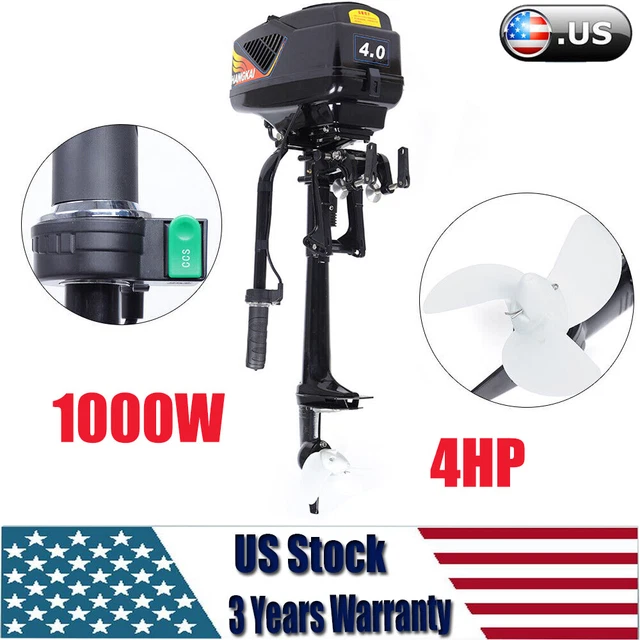 HANGKAI 1000W 4HP Electric Brushless Outboard Trolling Motor Fishing