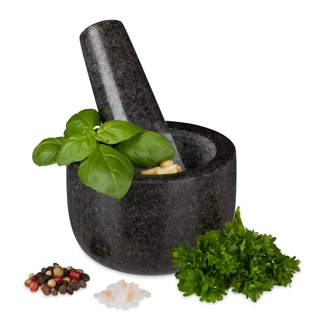 Mortier Et Pilon En Céramique Suribachi Avec Pilon En Bois - Parfait Pour Moudre épices Et Préparer Guacamole