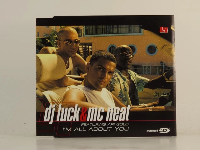 DJ LUCK AND MC NEAT I'M ALL ABOUT YOU (H1) 5 Track CD Single Picture Sleeve ISLA