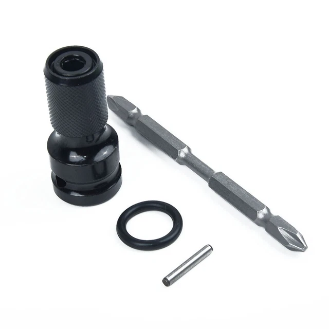 Set 4 pezzi chiavi a innesto adattatore esagonali trapano a percussione bit chiave a vite