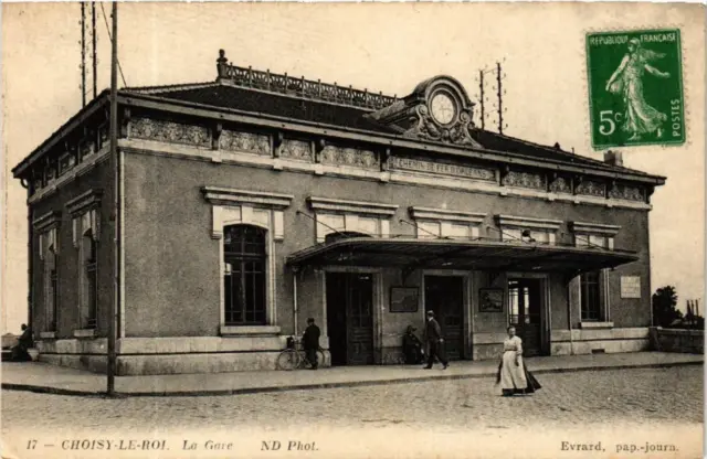 CPA AK CHOOSEY-le-ROI La Gare (569871)