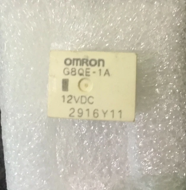 1 X RELAY Omron G8QE 1A 12V Repair Kit Power Steering Toyota Aygo 107