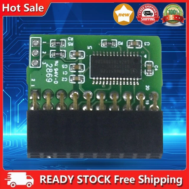 Tcm Module Tpm 1 X 20PIN TPM 2.0 Module TPM Module Suit for SuperMicro AOM-TPM-9665V ...
