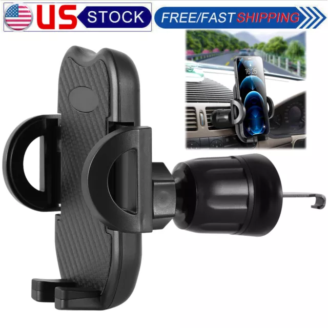 Universal Hook Car Holder Mount Stand Bracket Air Vent Mobile Phone Clip Cradle