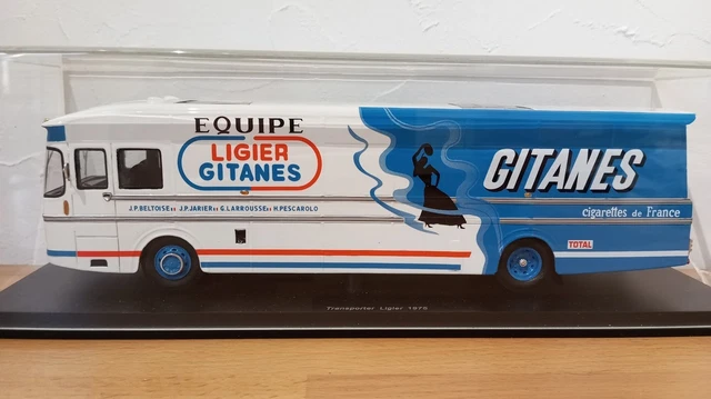 Miniature Spark Saviem S45 Ligier 1971, échelle 1:43, Neuve