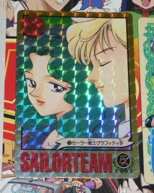 Sailormoon Graffiti Carddass Card Rare Dp Double Prism Carte 128 Japan 1994 Mint