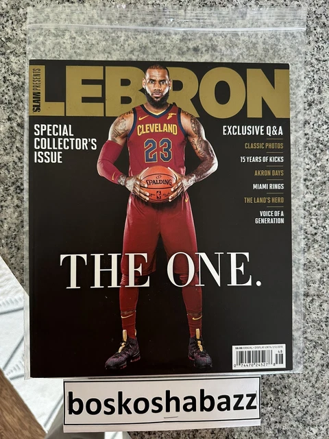 Slam Magazine Novembre 2015 - Couverture LeBron James, Basket NBA