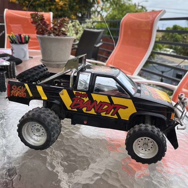 TAIYO / TYCO RC 9.6V Turbo Baja Bandit Black/Yellow 27Mhz Good Condition TAIYO / TYCO RC 9.6V Turbo Baja Bandit Black/Yellow 27Mhz Good Condition