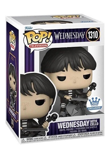 Funko POP! Wednesday With Cello #1310 Vinyl Figure, Funko Shop Exclusive