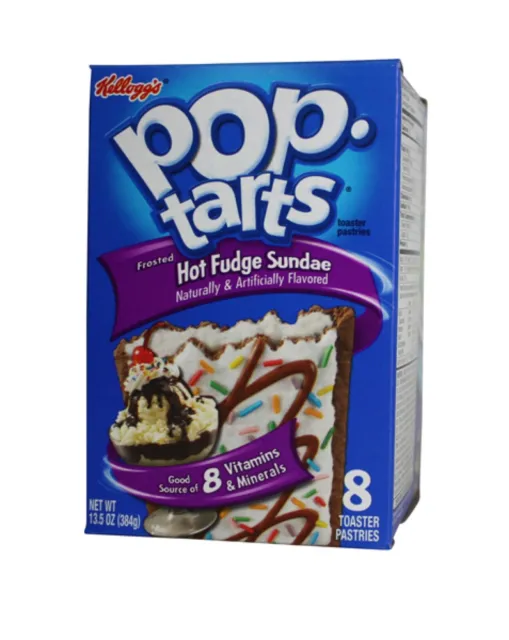 Kelloggs Poptarts Frosted Hot Fudge Sundae