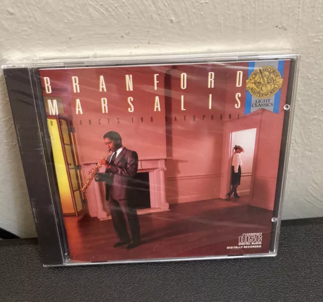 Romances for Saxophone Branford Marsalis CD Columbia BRAND NEW SEALED