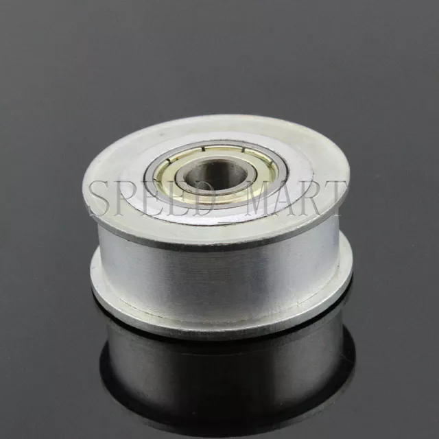 Smooth Idler Pulley With bore 8mm Bearing For wide 11mm XL MXL HTD3M Timing belt