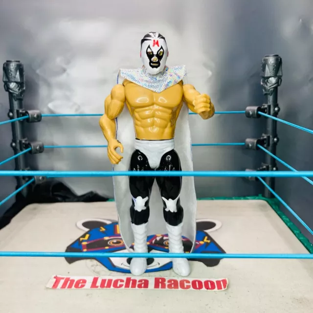 Mil Mascaras Custom Made Lucha Libre Wrestling 7 inch Action Figure Luchador Toy
