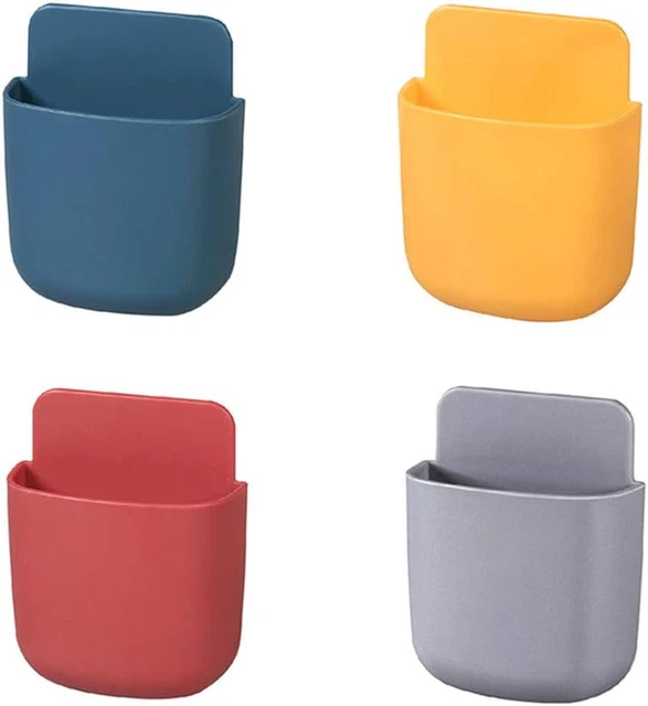 Supporto Da Parete Per Smartphone - 4 Pezzi Con Caricabatterie | Per Telefono E Telecomando - Foto 2