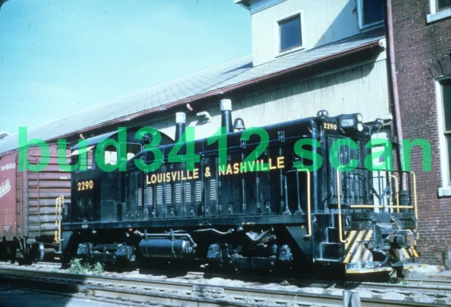 L&N Louisville & Nashville SW9 #2290 at ?? DUPLICATE Slide!