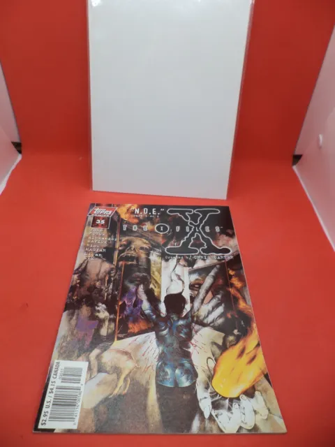 THE X FILES vol 1 #35 N.D.E. topps comics COMIC BOOK GRAPHIC NOVEL