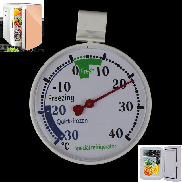 REFRIGERATOR FREEZER THERMOMETER Fridge Refrigeration Temperature Gauge