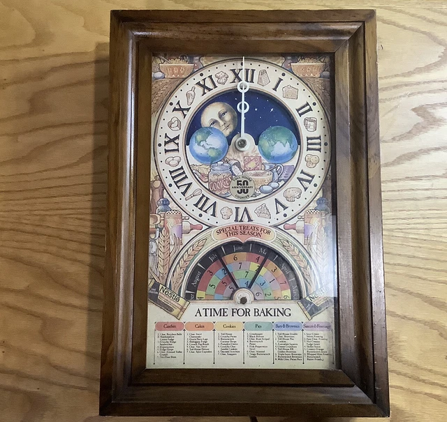 Nestle A Time for Baking Clock Toll House Cookies 50th Anniversary 1979 Tested