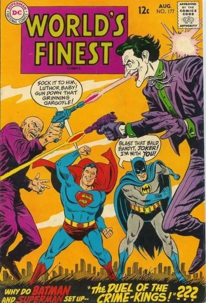 DC Comics World's Finest Comics #177 1968 5.0 VG/FN
