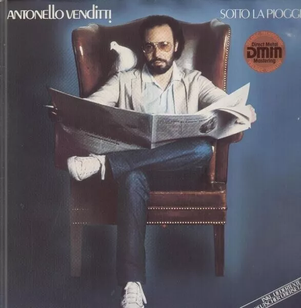 Antonello Venditti Sotto La Pioggia GATEFOLD NEAR MINT Ultra Phone Vinyl LP