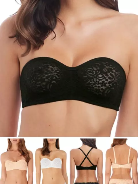 ELOMI SMOOTHING STRAPLESS Bra 1230 Underwired Lingerie Moulded Womens Bras  £16.50 - PicClick UK