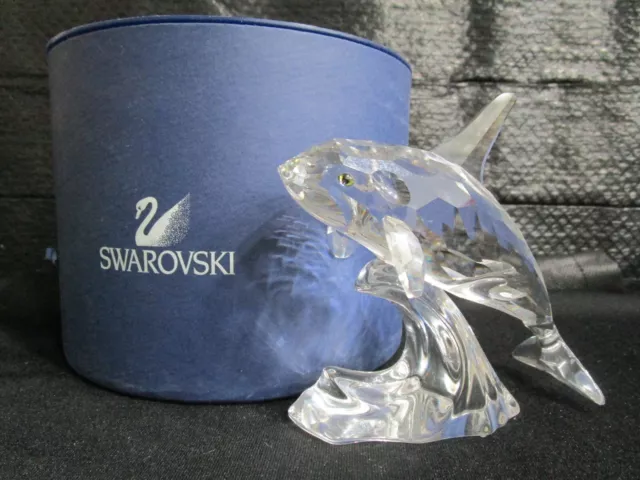 Swarovski - Orca / Whale - Crystal Figurine - In Box