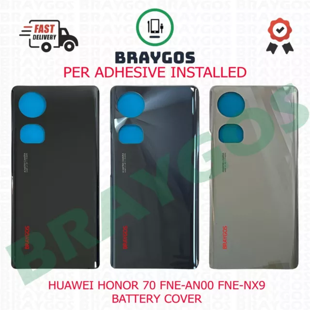 Dos Arrière Batterie Housse Pour Huawei Honor 70 FNE-AN00 FNE-NX9 Avec Adhésif