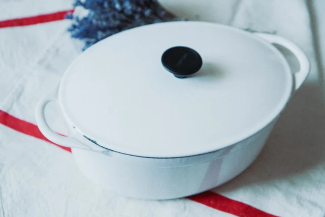 Cocotte Cousances Le Creuset N°35 – Fonte émaillée – Occasion Bon état
