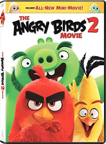 The Angry Birds Movie 2 [DVD] NEW!