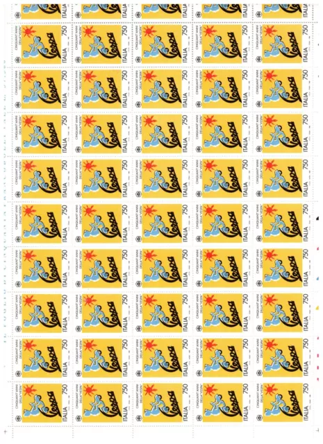 S47706 Italien 1996 MNH 50 Jahre Der Vespa Bogen Ungefaltet