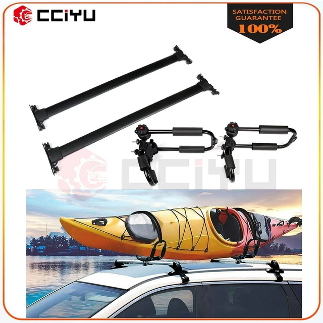 For 2017-2018 Toyota 4Runner Roof Racks Cross Bar Luggage Cargo & 2x kayak
