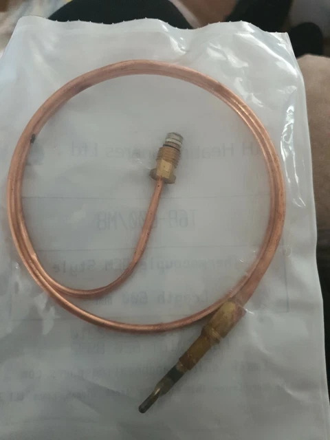 VIFERR Thermoelement 600 Mm – M8 Gewinde, Für Gasheizungen, Kamin, Grill, Ofen