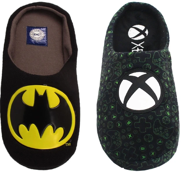 Mens batman sales slippers size 13