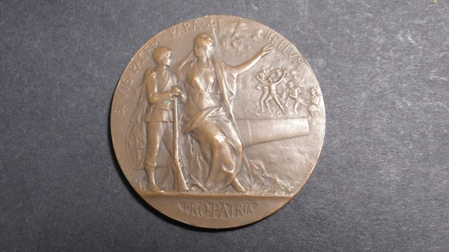 5.10BC9) Belle médaille en bronze de la préparation militaire french MEDAL